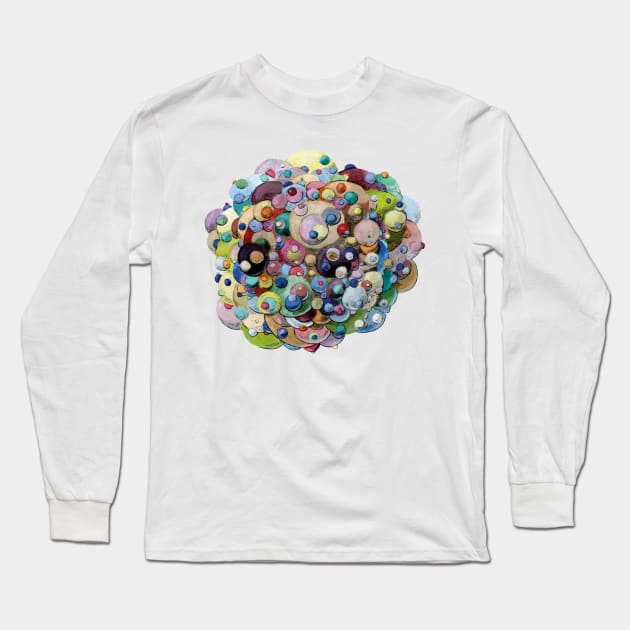 Bubble Gum Long Sleeve T-Shirt by SophiaLadeni